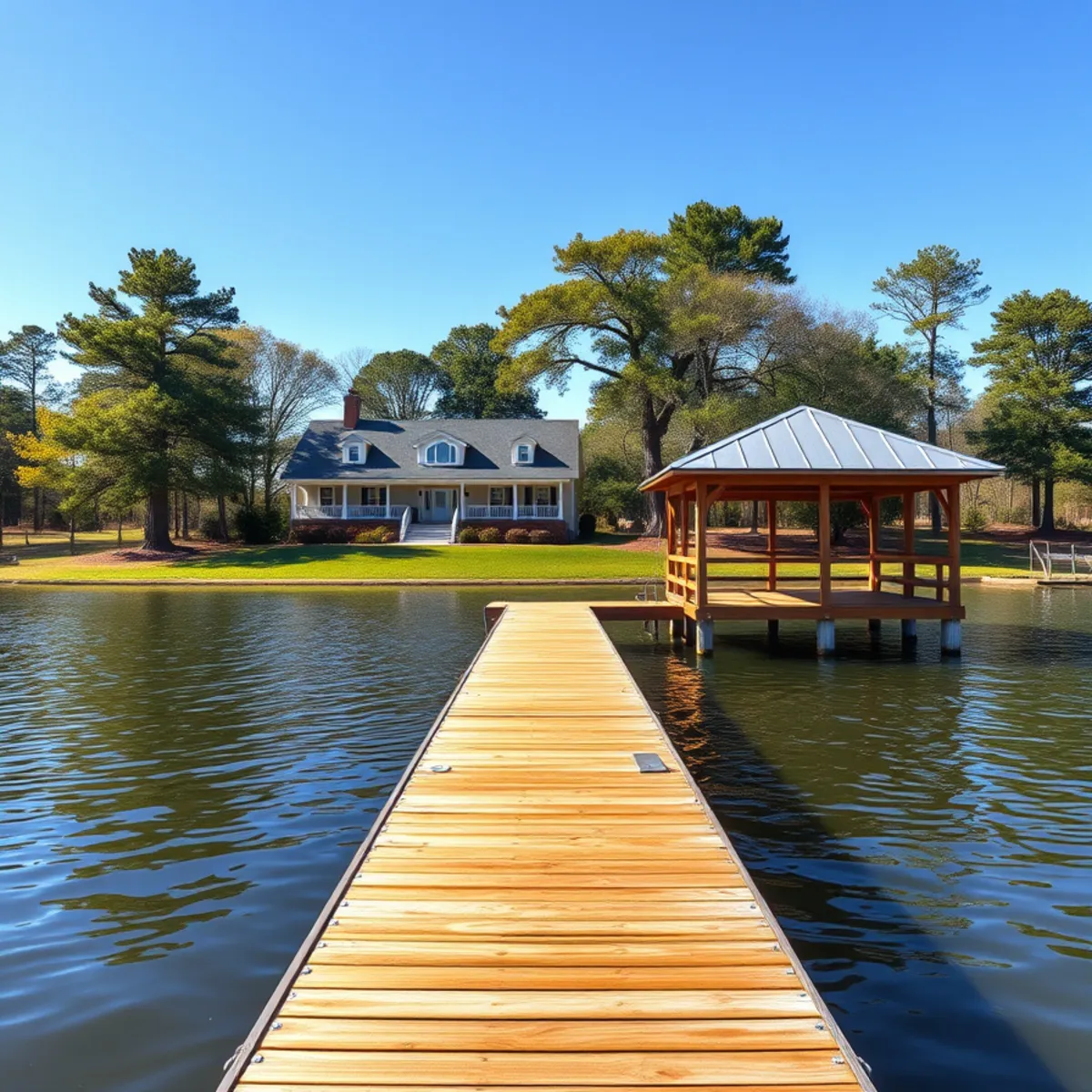 Pressure washing a home in Hickory, Catawba County NC by Hydro Jet PW