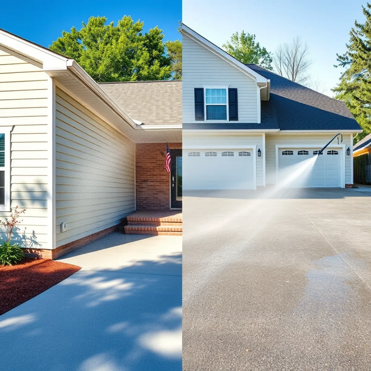 Pressure Washing vs Soft Washing: What Lincolnton Homeowners Need to Know