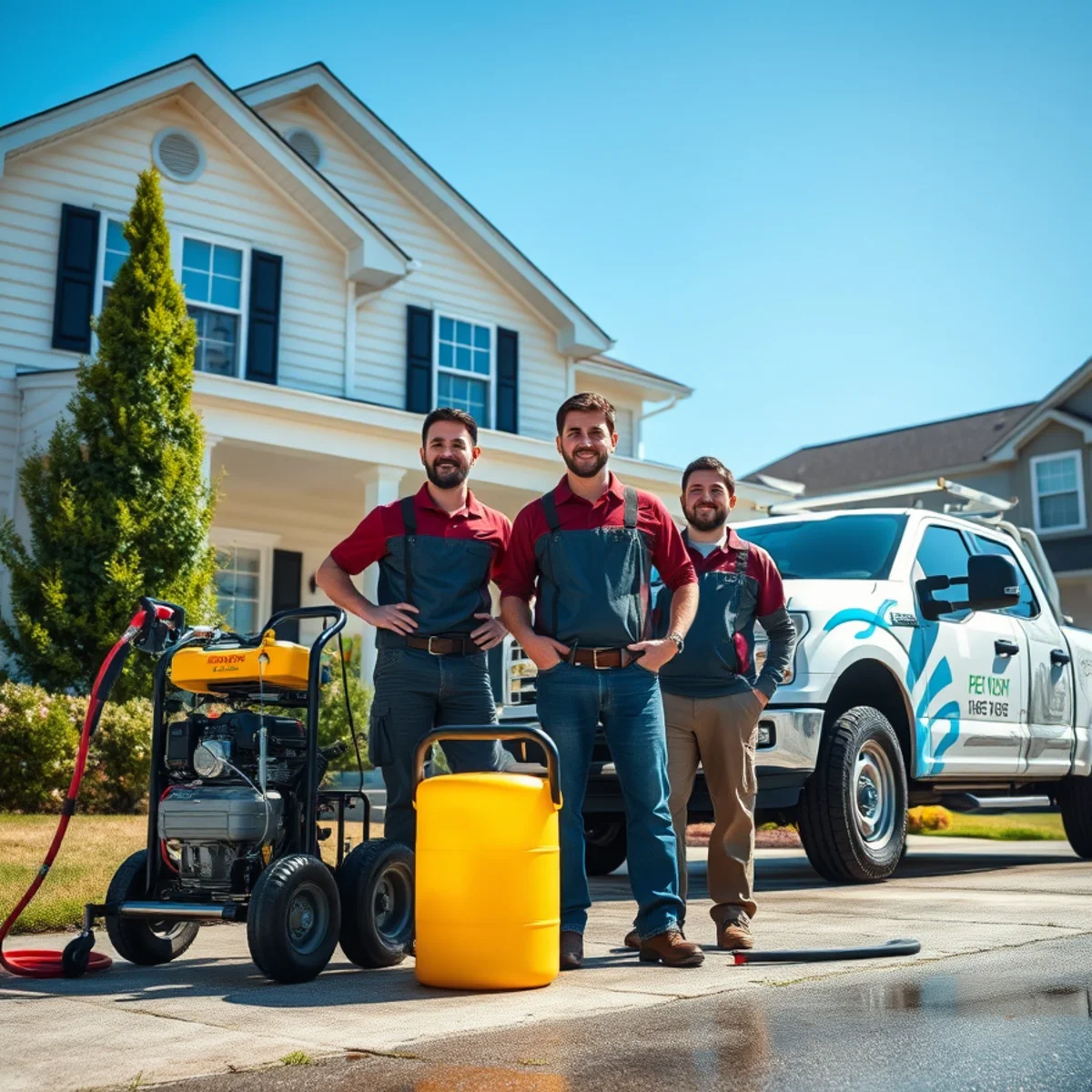 The Hydro Jet PW team — locally owned in Lincolnton, NC