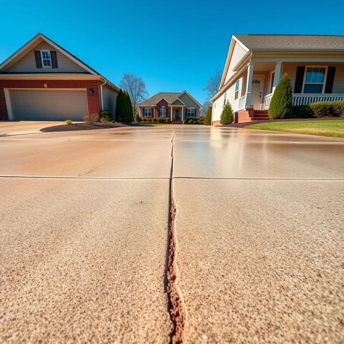 Driveway Cleaning in Lincolnton NC by Hydro Jet PW